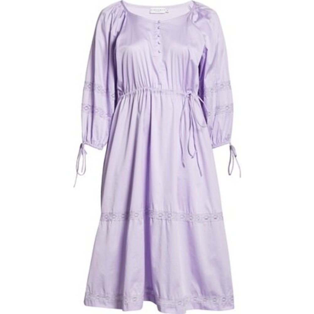 NWT Harshman Belle Boulson Sleeve Dress in Lilac Size 2X